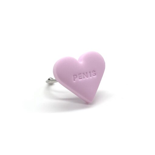 Ring „PENIS“ inkl. Naturkarton Schmucketui