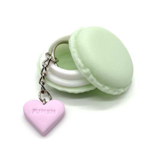 Schlüsselanhänger „FUNSN“ inkl. Macaron Schmucketui