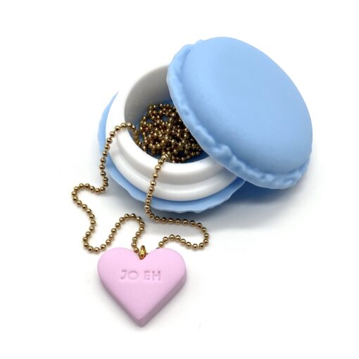 Halskette „JO EH“ inkl. Macaron Schmucketui