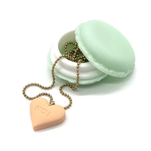 Halskette „HOI“ inkl. Macaron Schmucketui
