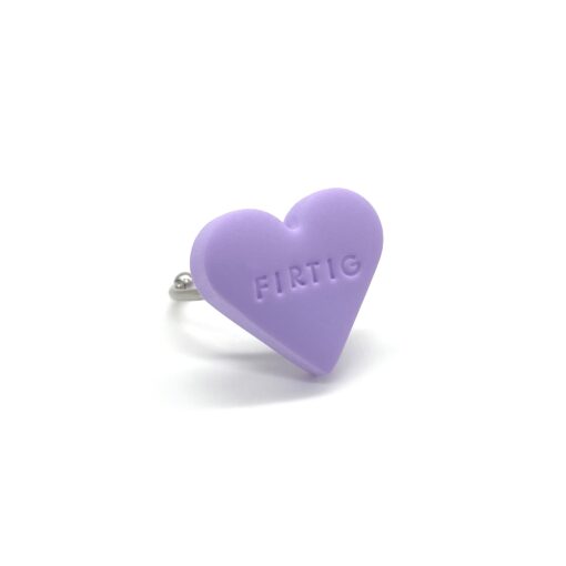 Ring „FIRTIG“ inkl. Naturkarton Schmucketui