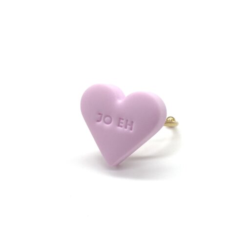 Ring „JO EH“ inkl. Naturkarton Schmucketui