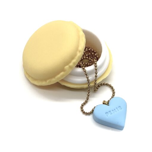 Halskette „PENIS“ inkl. Macaron Schmucketui