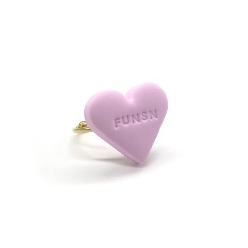 Ring „FUNSN“ inkl. Naturkarton Schmucketui