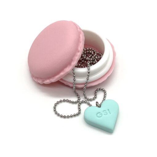 Halskette „GSI“ inkl. Macaron Schmucketui