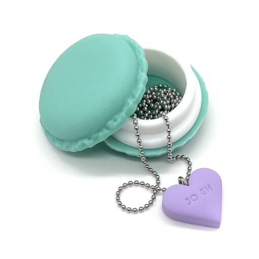 Halskette „JO EH“ inkl. Macaron Schmucketui