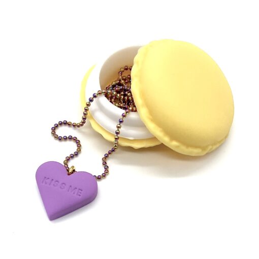 Halskette "KISS ME“ inkl. Macaron Schmucketui