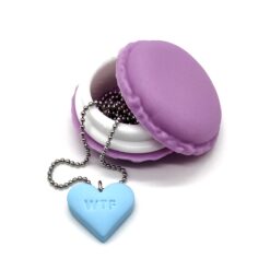 Halskette "WTF“ inkl. Macaron Schmucketui