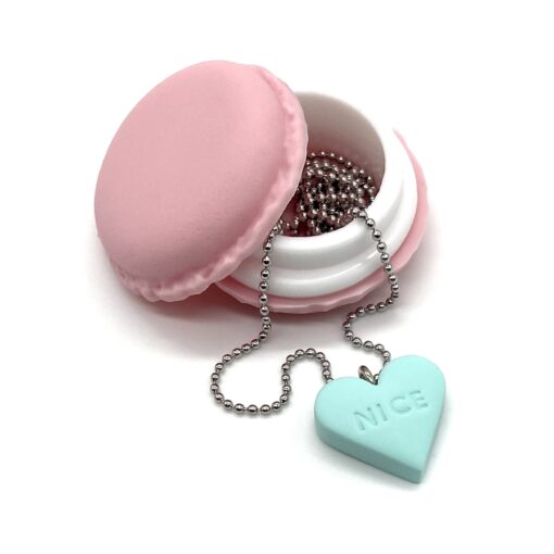 Halskette "NICE“ inkl. Macaron Schmucketui