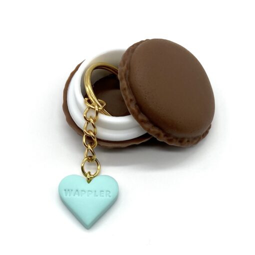 Schlüsselanhänger „WAPPLER“ inkl. Macaron Schmucketui