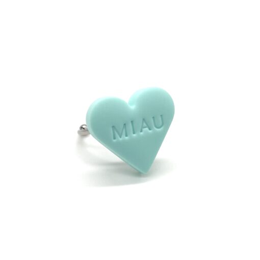 Ring „MIAU“ inkl. Naturkarton Schmucketui