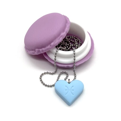 Halskette "FISCH“ inkl. Macaron Schmucketui