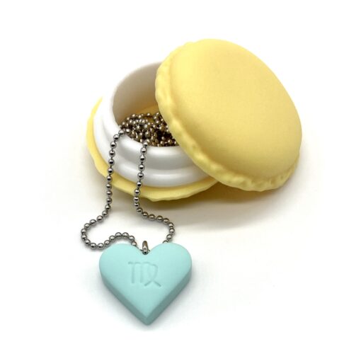Halskette "JUNGFRAU“ inkl. Macaron Schmucketui