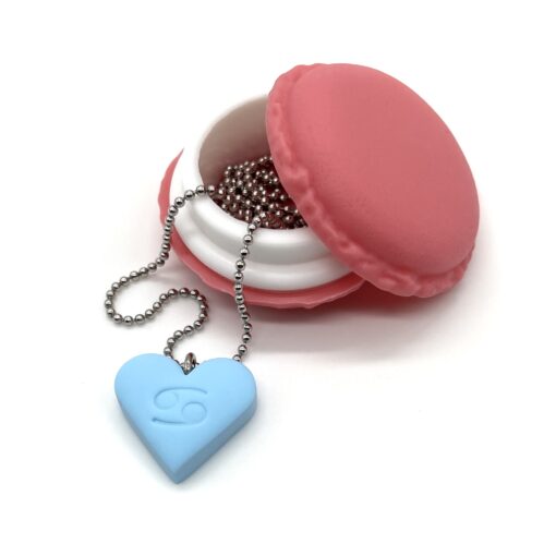 Halskette "KREBS“ inkl. Macaron Schmucketui
