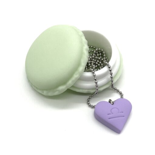 Halskette "WAAGE“ inkl. Macaron Schmucketui