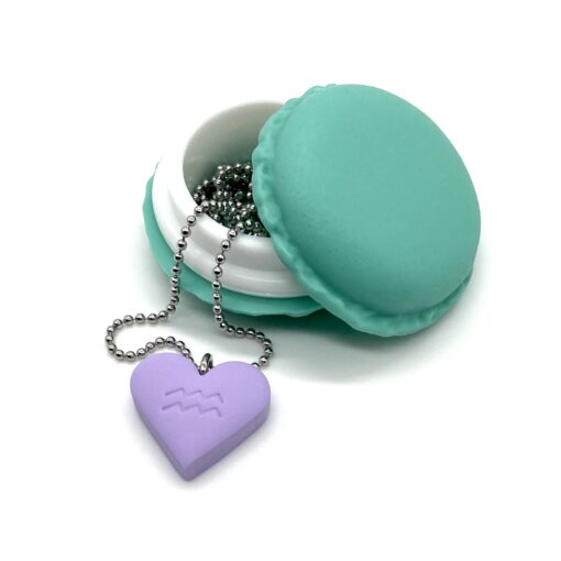 Halskette "WASSERMANN“ inkl. Macaron Schmucketui